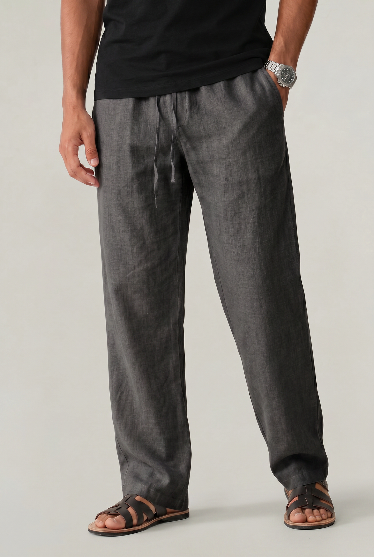 Maxim Linen-Look Trousers