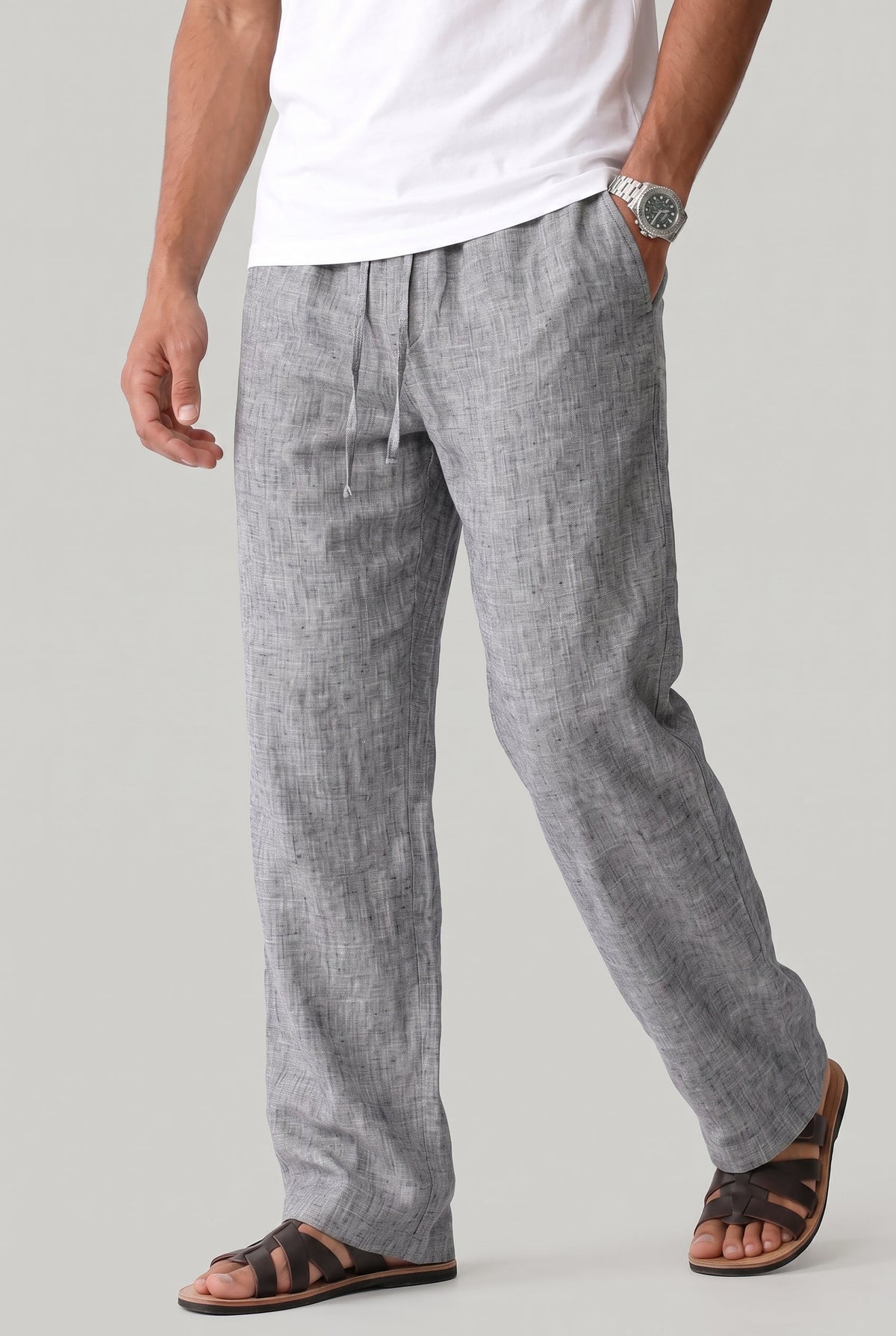 Maxim Linen-Look Trousers