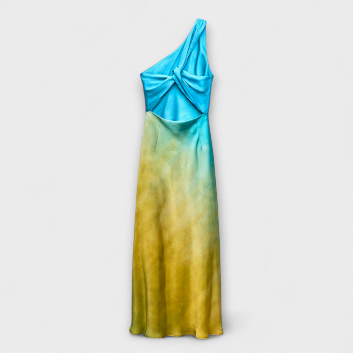 Style200™ | Arabella - Chic One-Shoulder Midi Dress for Any Occasion