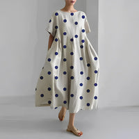 Isabella™ | Women Relaxed Style Flower Midi Dress