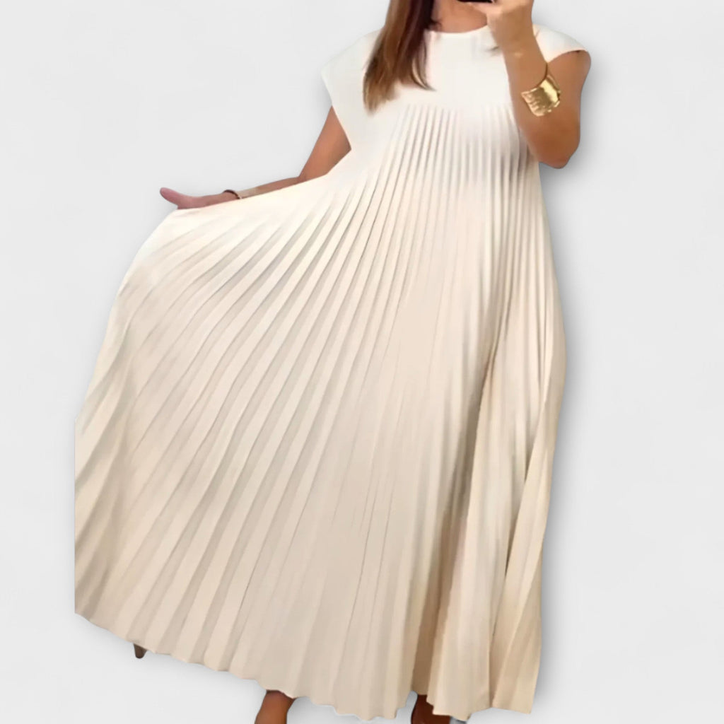 Style200™ | Zairelle – Chic Pleated Dress for Any Occasion