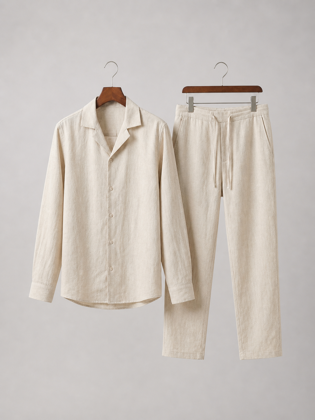 Barnaby Linen-Look Set