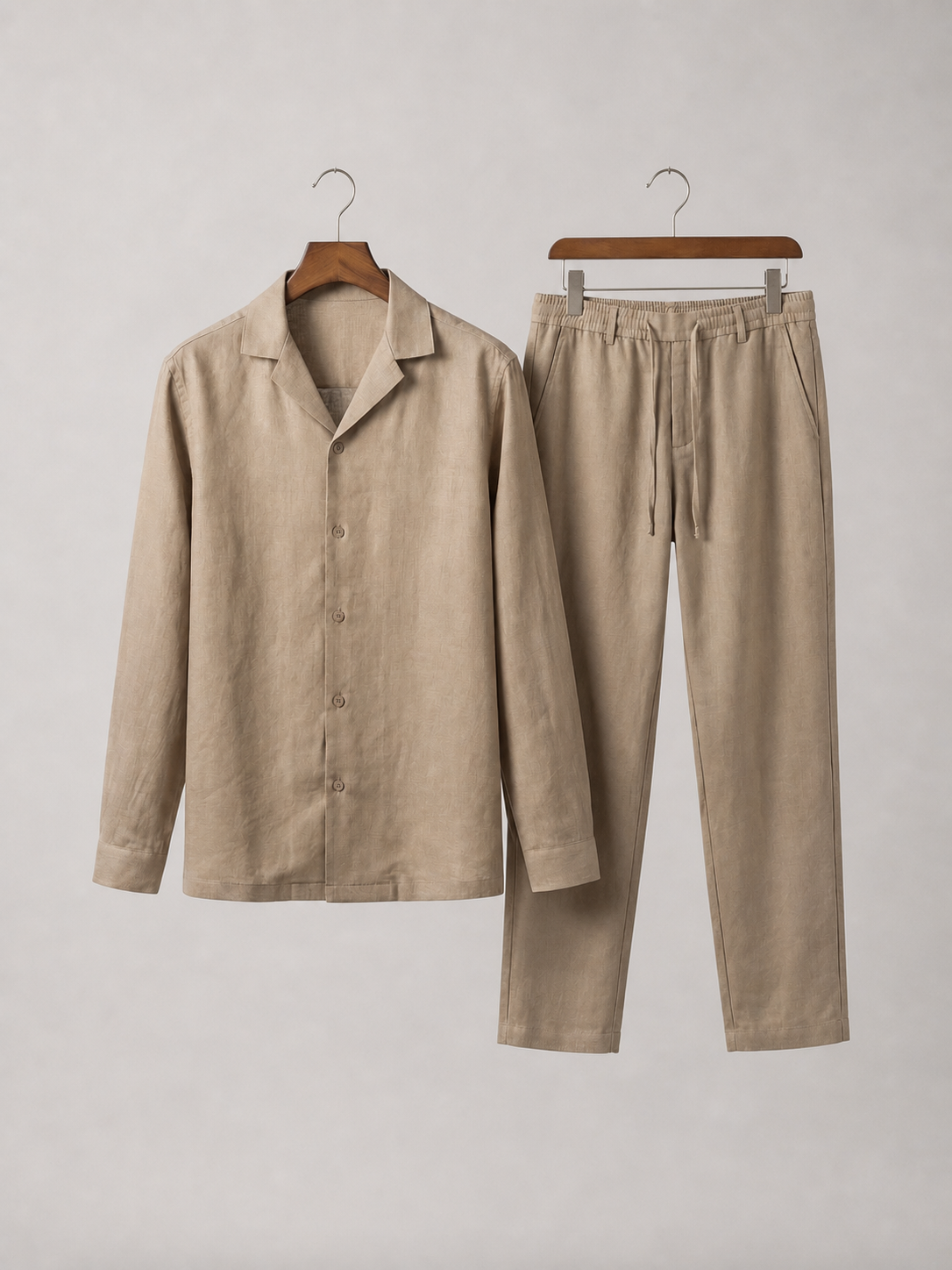 Barnaby Linen-Look Set