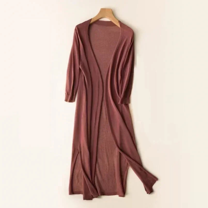 Judy™ | Women’s Casual Relaxed Fit Long Cardigan