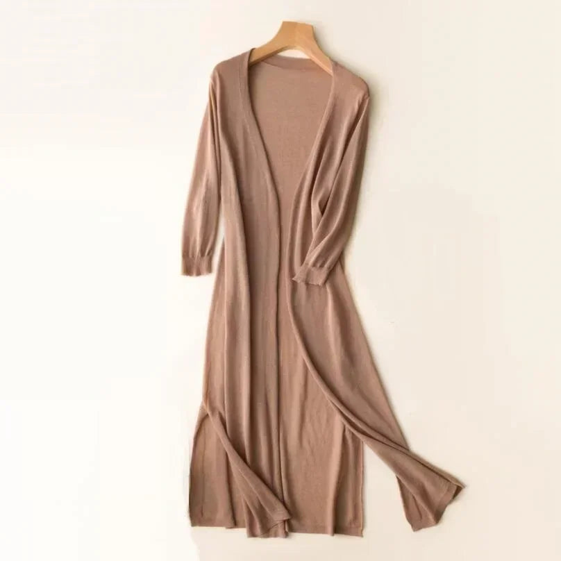 Judy™ | Women’s Casual Relaxed Fit Long Cardigan