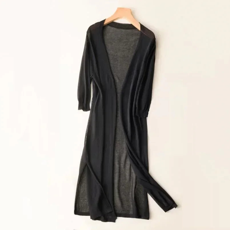 Judy™ | Women’s Casual Relaxed Fit Long Cardigan