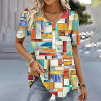 Jordan™ | Women’s Striped V-Neck T-Shirt