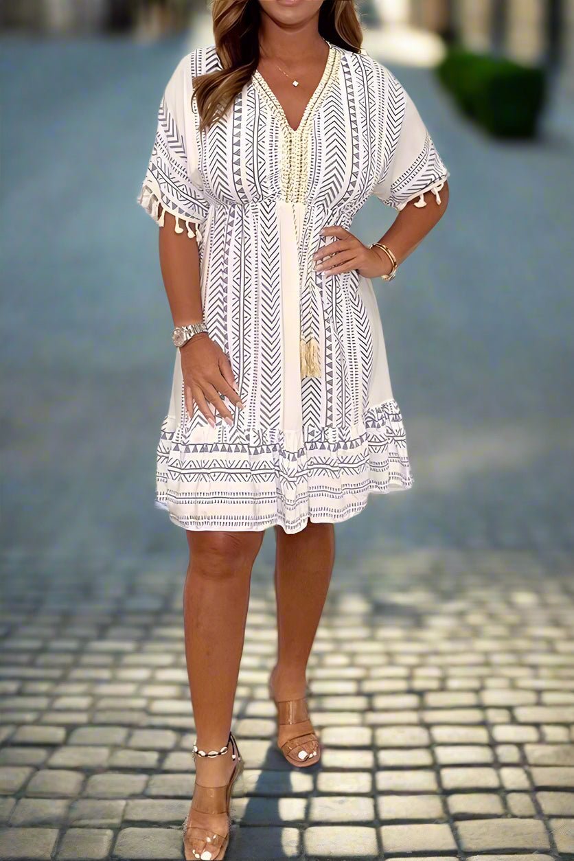 Magdalena™ | Stylish Printed Dress for Any Occasion