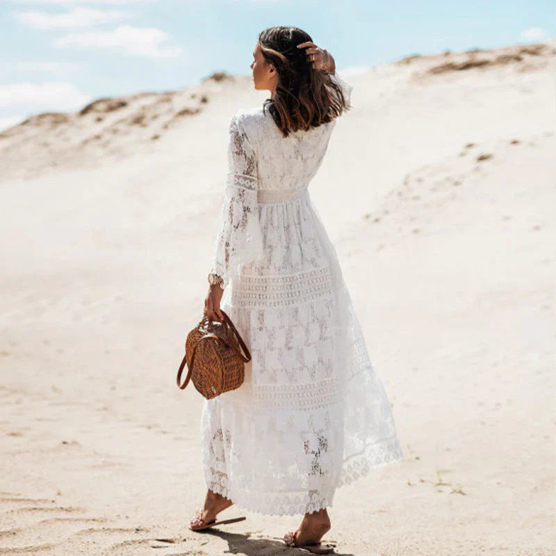 Aria™ | Women’s Summer Bohemian Long Sleeve Maxi Dress