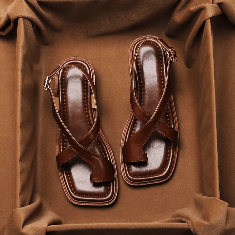 Monique™ | Thong Block Heel Sandals