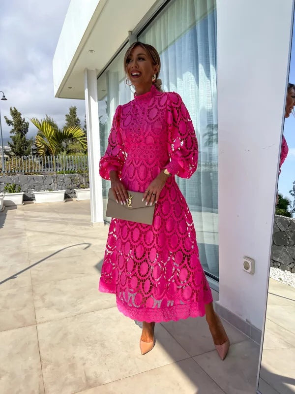 Rose™ | Women’s Summer Long Sleeve Evening Dress