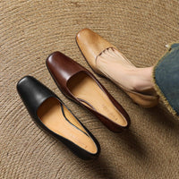 Henriette™ | Square Toe Kitten Heels