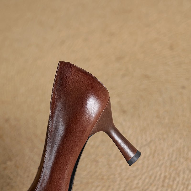 Henriette™ | Square Toe Kitten Heels