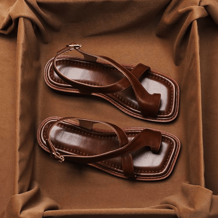 Monique™ | Thong Block Heel Sandals
