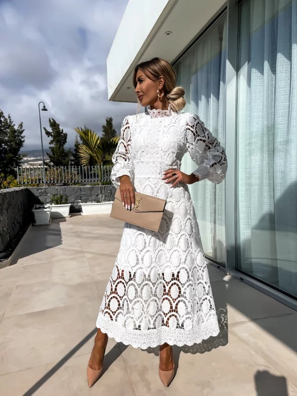 Rose™ | Women’s Summer Long Sleeve Evening Dress