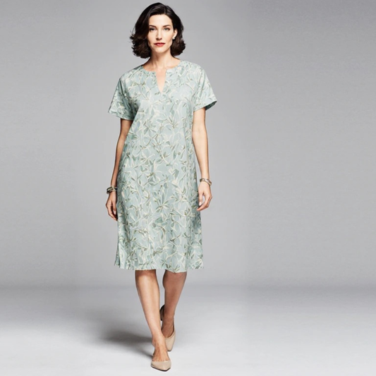 Ardena | Lightweight V-Neck Garden Dress