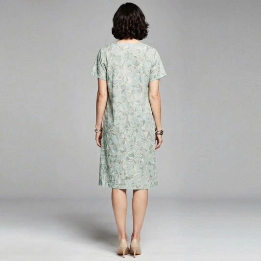 Ardena | Lightweight V-Neck Garden Dress