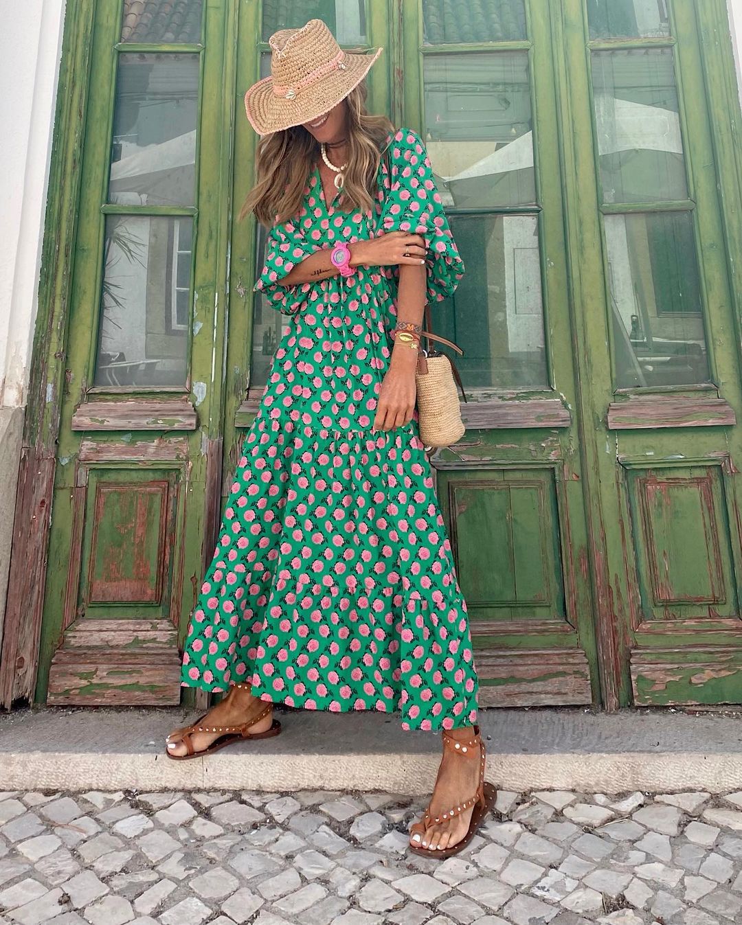 Iwa™ | Bohemian Maxi Dress for Festivals