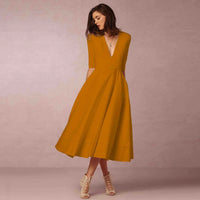 Allison™ | Women’s Elegant Flowing Midi Dress