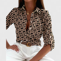 Lisette™ | Chic Long Sleeve Blouse for Any Occasion