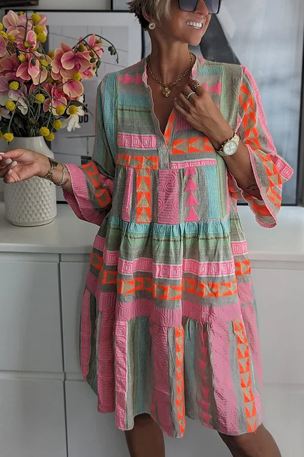 Étienne | Boho Style Midi Dress