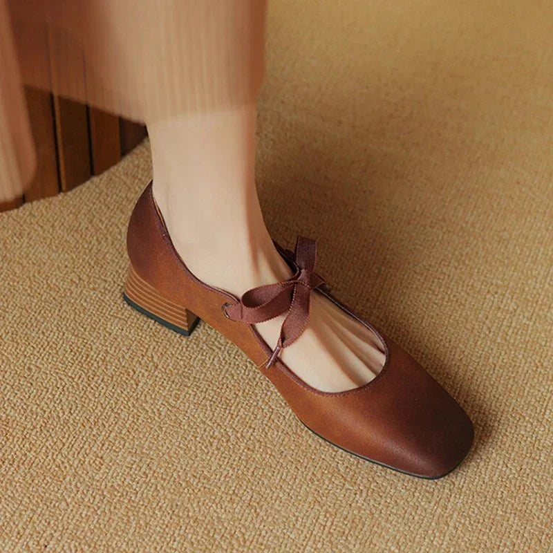 Ottoline™ | Ribbon Bow Mary Jane Heels