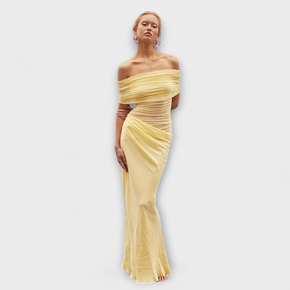 Style200™ | Chic Ruffled Irregular Dress for Any Occasion
