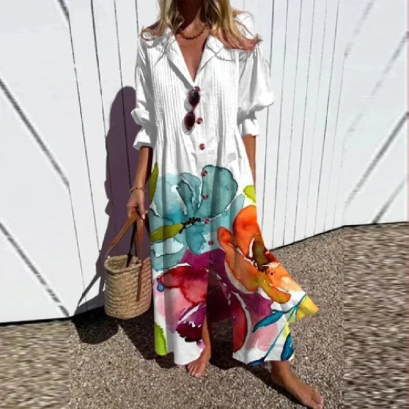 Rimmey™ | Boho Beach Dress for Summer Fun
