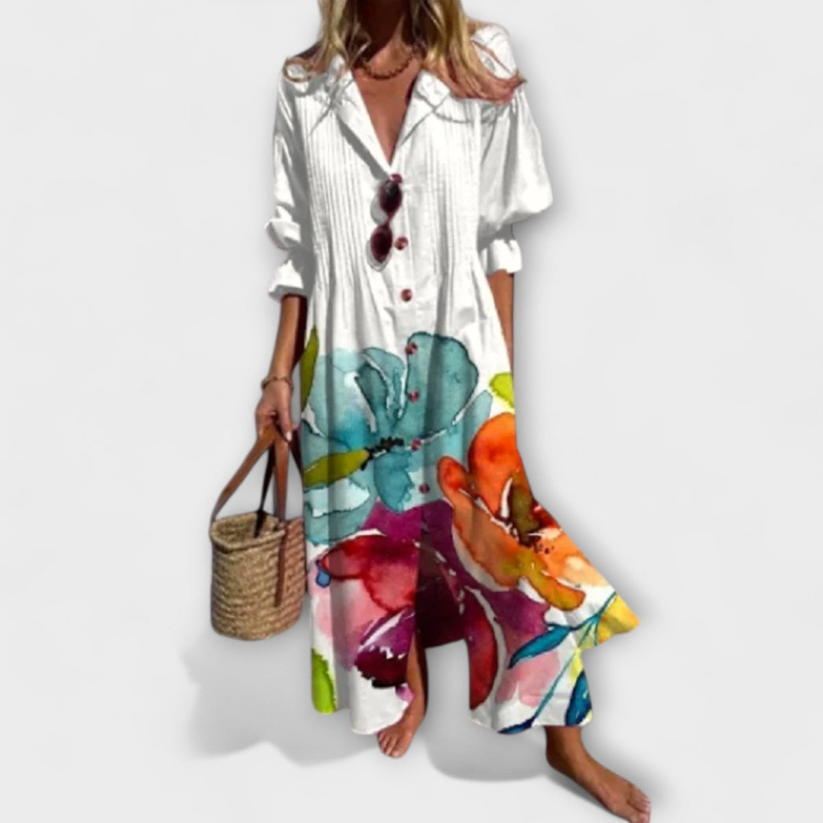 Style200™ | Lila - Flattering Maxi Dress for Effortless Style