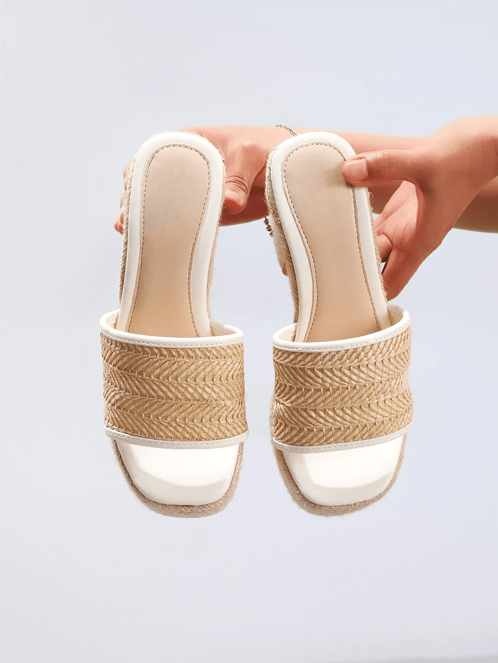 Cassandra™ | Woven Platform Espadrille Sandals