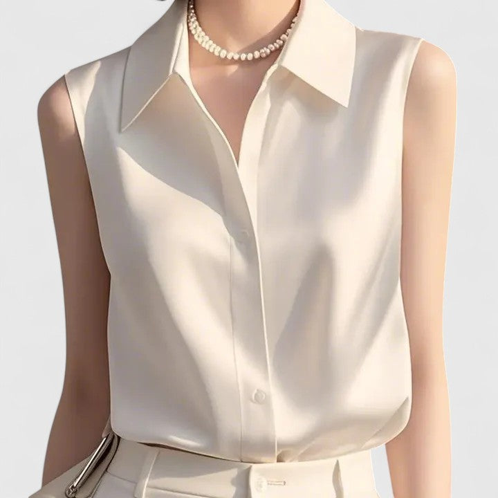 Chic Blouse for Office and Evening Wear