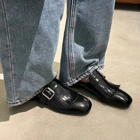 Prudence™ | Fringe Brogue Mule Loafers