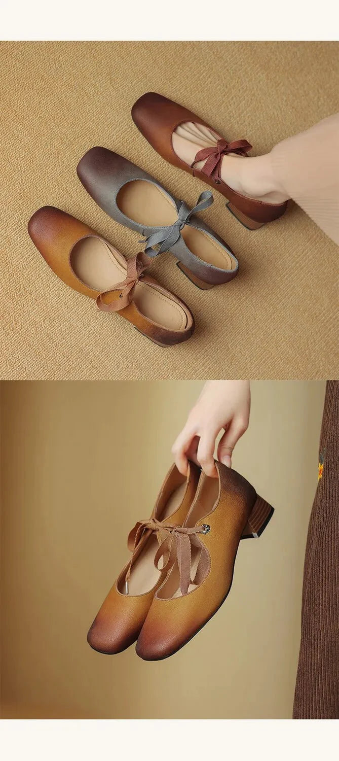 Ottoline™ | Ribbon Bow Mary Jane Heels
