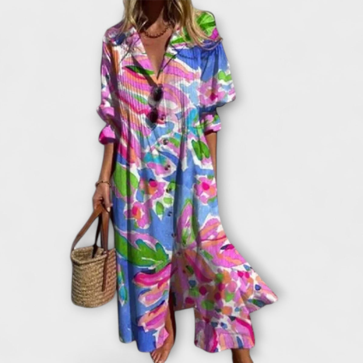 Style200™ | Lila - Flattering Maxi Dress for Effortless Style