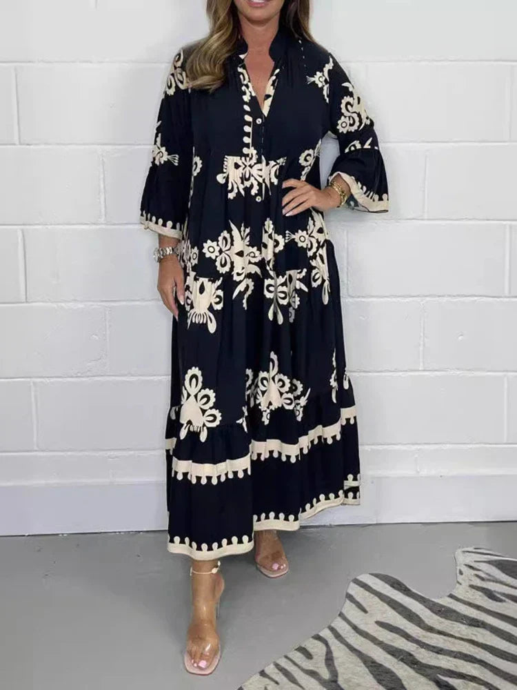 Valeen™ | Effortless Flowy Day Dress for Any Occasion