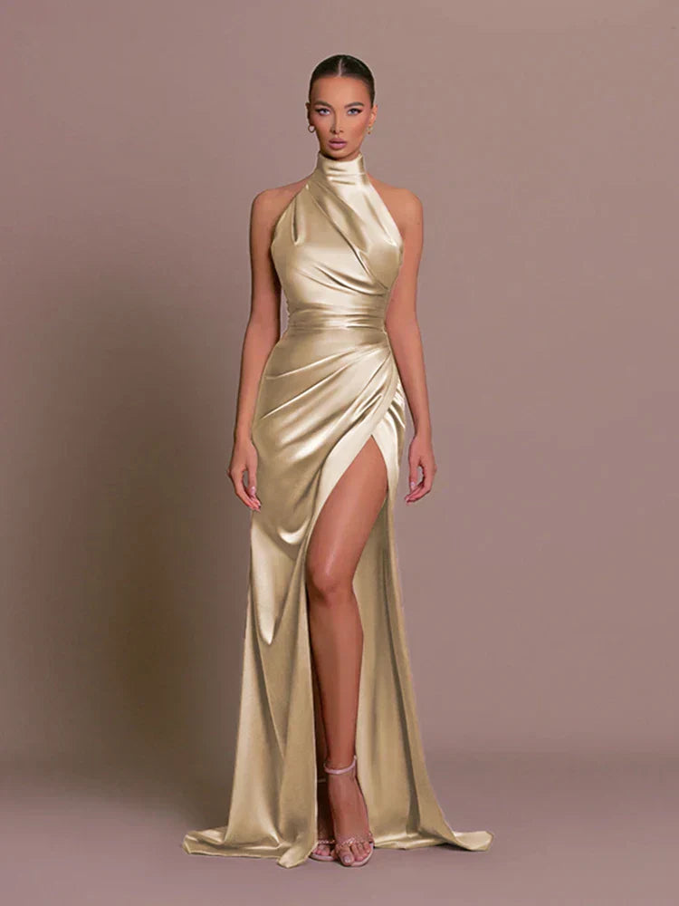 Paulette™ | Wedding Guest Dress with Slit