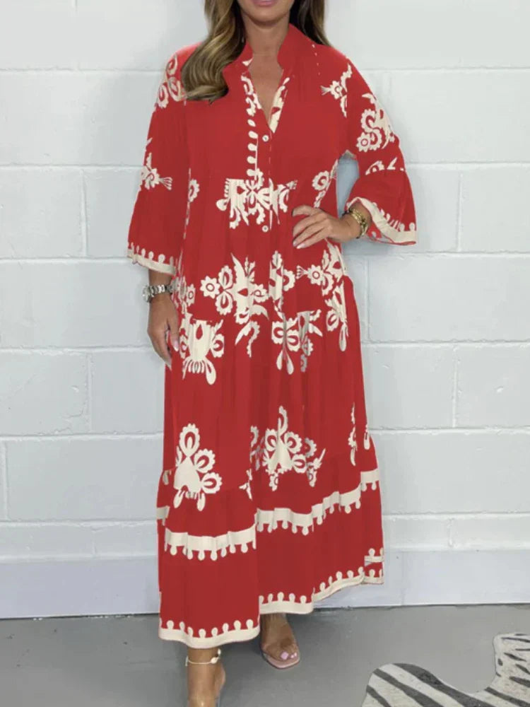 Valeen™ | Effortless Flowy Day Dress for Any Occasion