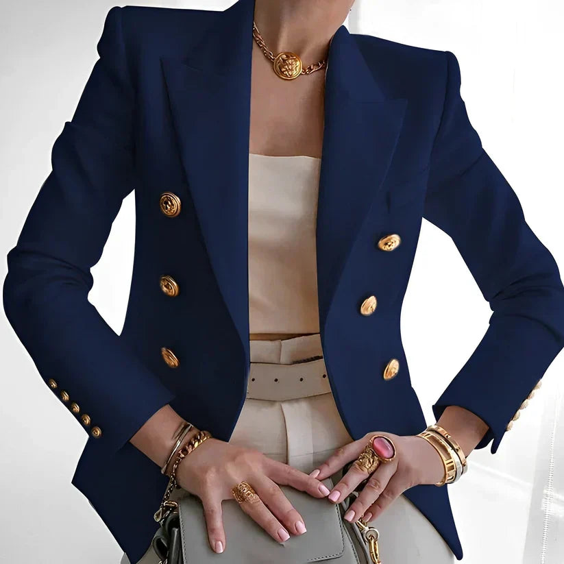 Sloane | Fitted Blazer with Button Detail