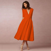 Allison™ | Women’s Elegant Flowing Midi Dress