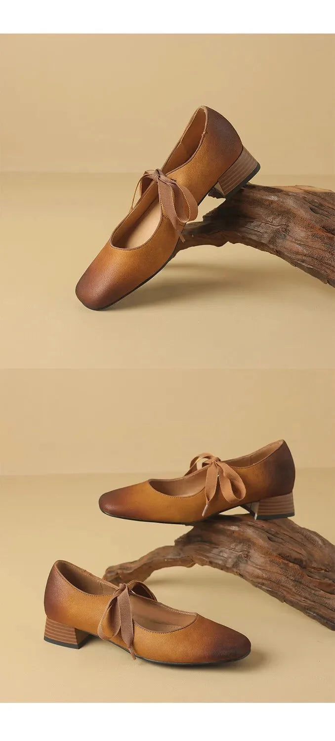 Ottoline™ | Ribbon Bow Mary Jane Heels