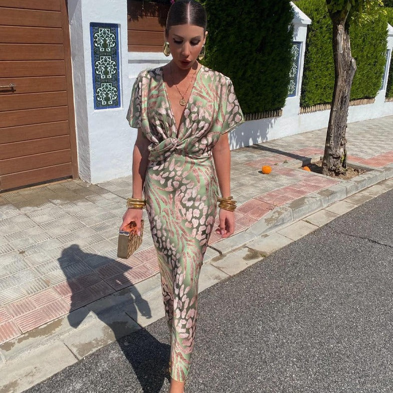 Laurence™ | Wedding Guest Dress in Silk