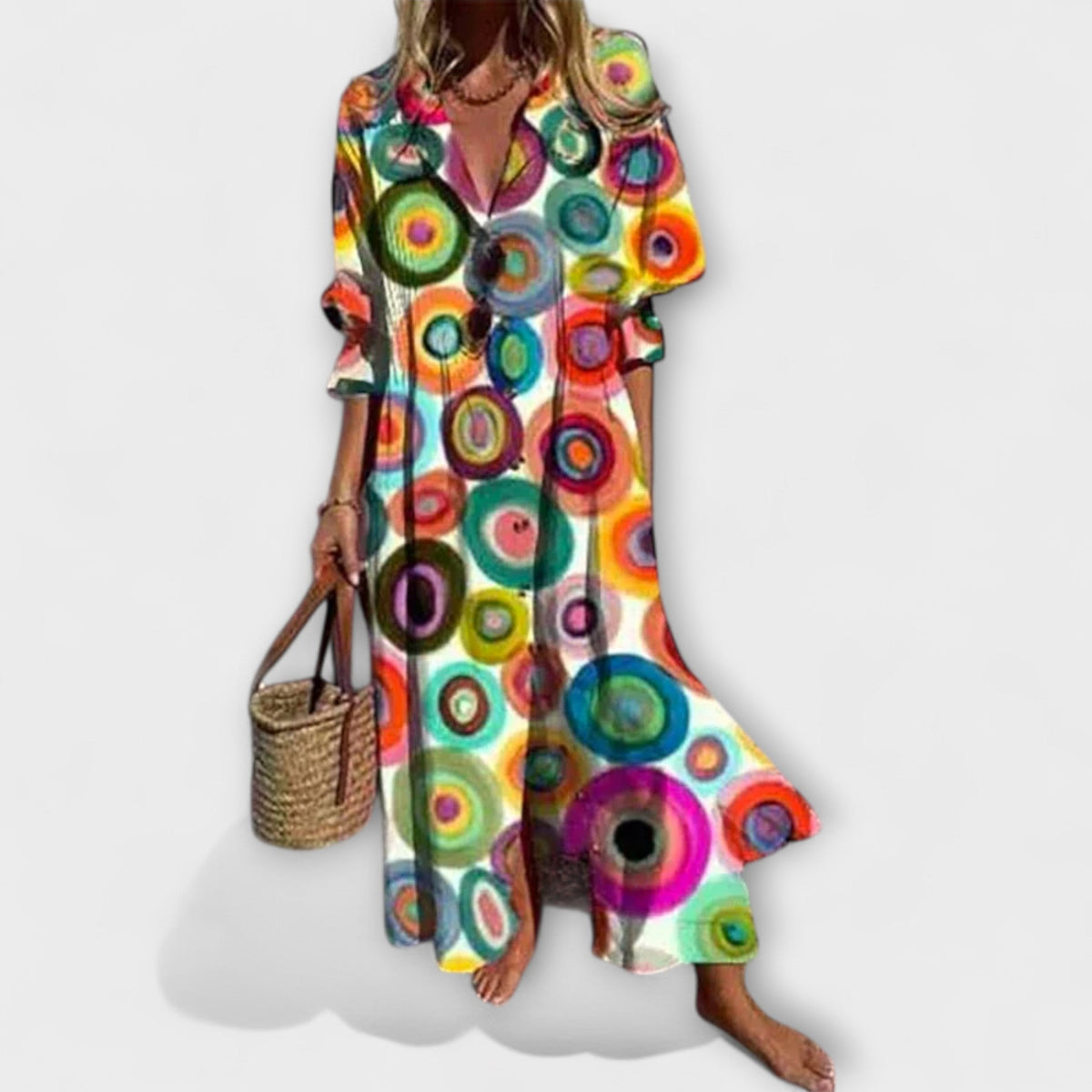Style200™ | Lila - Flattering Maxi Dress for Effortless Style