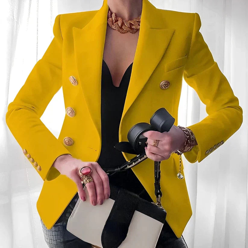 Sloane | Fitted Blazer with Button Detail