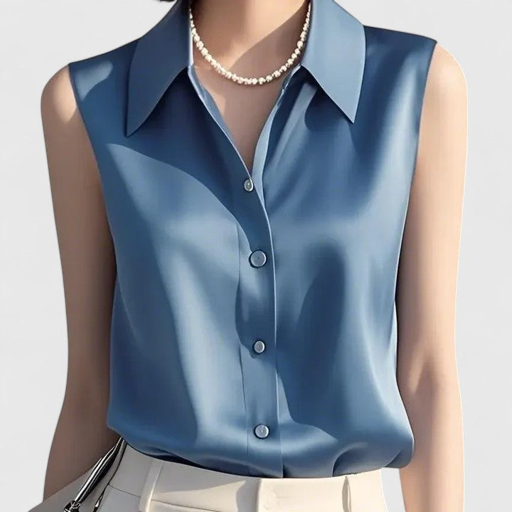 Chic Blouse for Office and Evening Wear