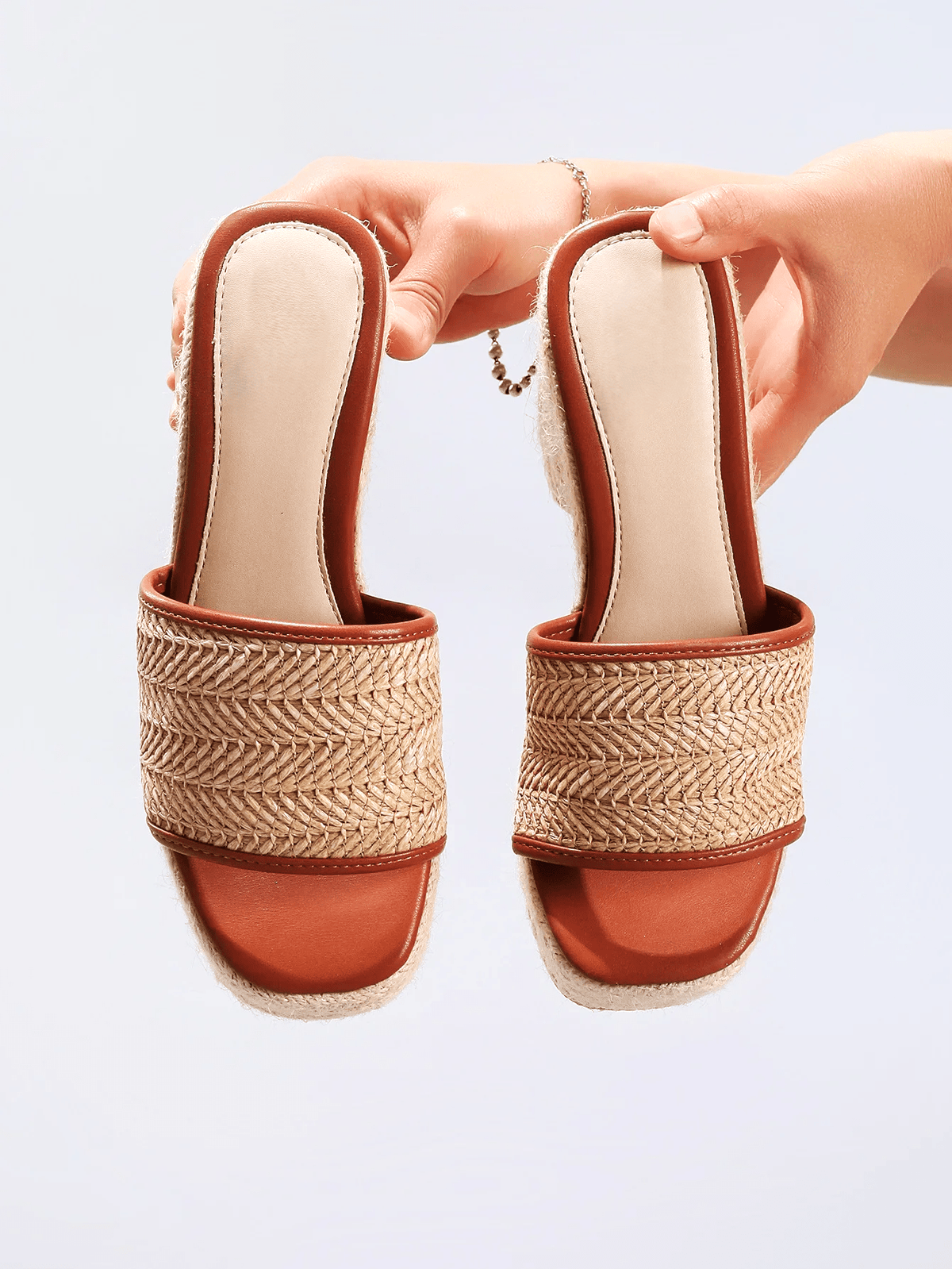 Cassandra™ | Woven Platform Espadrille Sandals