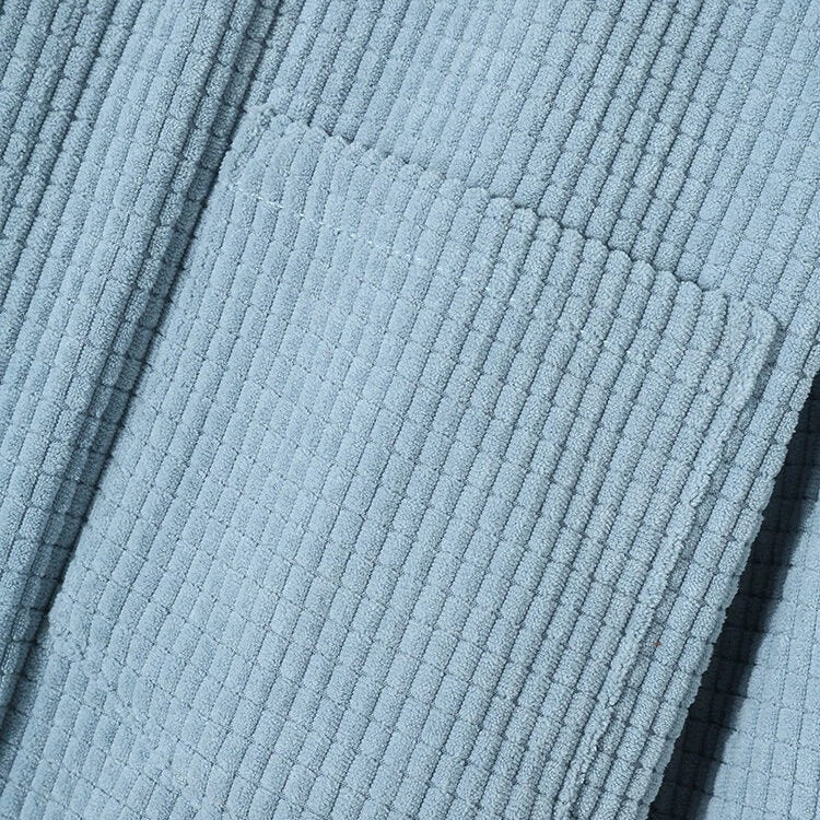 Bordeaux Hooded Cord Shirt