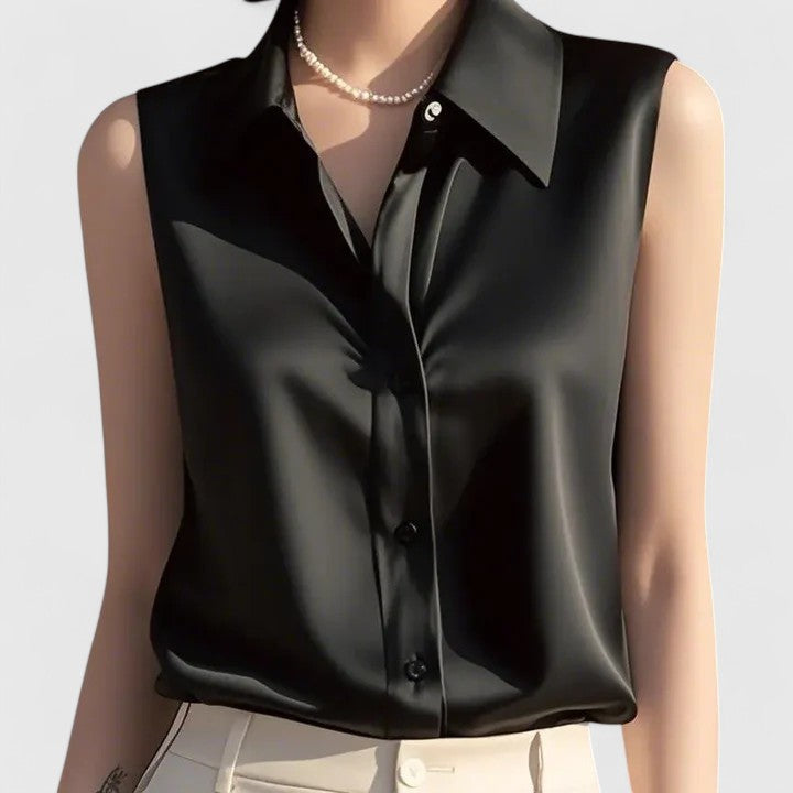 Chic Blouse for Office and Evening Wear