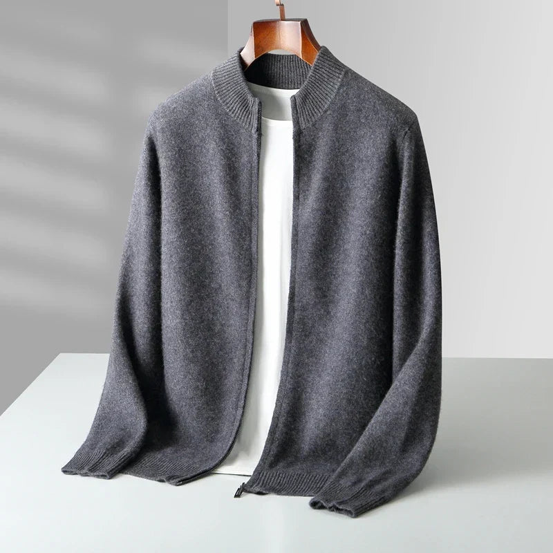 Miles Zip Cardigan