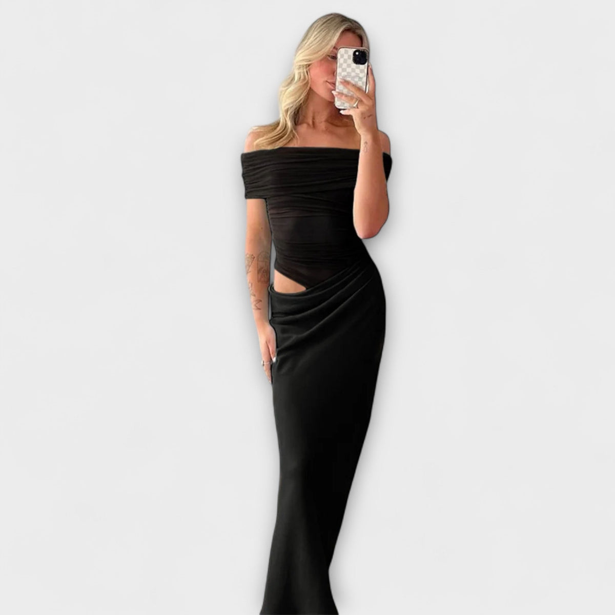 Style200™ | Chic Ruffled Irregular Dress for Any Occasion