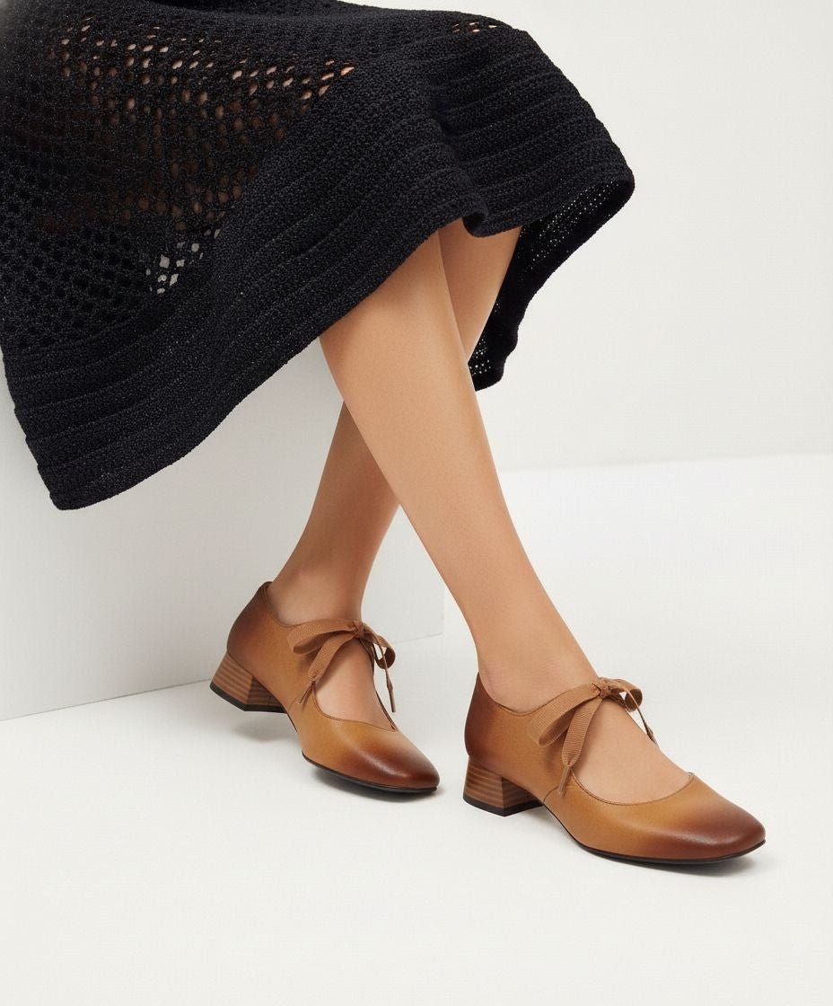 Ottoline™ | Ribbon Bow Mary Jane Heels